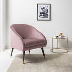 Fauteuil Volonne Velours - Velours Ravi: Mauve