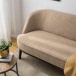 2,5-Sitzer Sofa Voiteur Webstoff - Webstoff Noela: Cappuccino