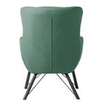 Fauteuil Newfield Tissu - Tissu Mori: Vert menthe