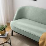 2,5-Sitzer Sofa Voiteur Webstoff - Webstoff Noela: Mintgrau
