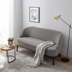 2,5-Sitzer Sofa Voiteur Microfaser - Microfaser Sela: Grau