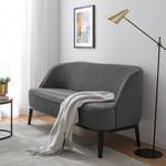 2,5-Sitzer Sofa Voiteur Microfaser - Microfaser Sela: Dunkelgrau