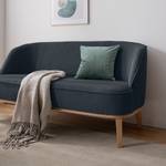 2,5-Sitzer Sofa Voiteur Webstoff - Webstoff Nere: Marineblau