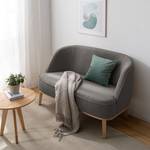 Sofa Voiteur (2-Sitzer) Webstoff - Webstoff Nere: Grau