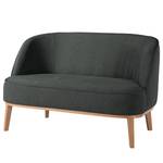 Sofa Voiteur (2-Sitzer) Webstoff - Webstoff Nere: Schwarz