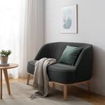 Sofa Voiteur (2-Sitzer) Webstoff - Webstoff Nere: Schwarz