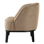 Fauteuil Voiteur geweven stof - Geweven stof Noela: Cappuccino