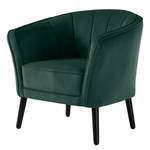 Fauteuil Tarco Microfibre - Microfibre Sela: Pétrole