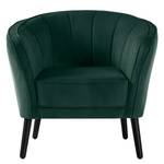 Fauteuil Tarco Microfibre - Microfibre Sela: Pétrole