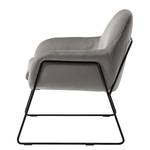 Fauteuil Culin Microfibre - Microfibre Sela: Gris