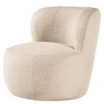 Fauteuil LOVELOCK Tissu - Tissu Deran: Crème