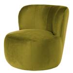 Fauteuil LOVELOCK fluweel - Velours Ravi: Avocado