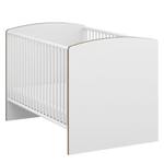 Babybed Macau Wit - Plaatmateriaal - 77 x 86 x 143 cm