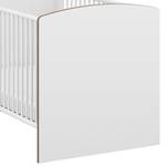 Babybett Macau Weiß - Holzwerkstoff - 77 x 86 x 143 cm
