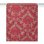 Chemin de table Velasco Polyester / Viscose - Rouge