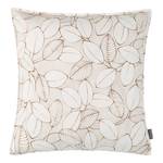 Housse de coussin Livian Coton - Naturel - 40 x 40 cm