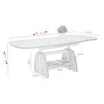 Table basse Linco Extensible - Blanc