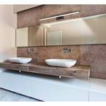 Applique salle de bain Pandella Polycarbonate / Aluminium - 1 ampoule - Largeur : 78 cm