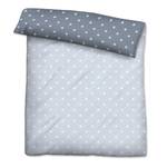 Housse de couette en satin mako 0636046 Satin mako - Bleu Gris - 200 x 200 cm