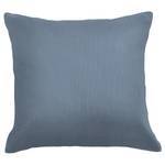 Satin Bettwäsche 0069940 Satin - Jeansblau - 135 x 200 cm + Kissen 80 x 80 cm