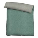 Melange-Flanell Bettwäsche 0840500 Melange / Flanell - Mint - 135 x 200 cm + Kissen 80 x 80 cm