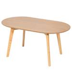 Table basse Kirjala Marron - En partie en bois massif - 85 x 40 x 48 cm