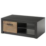 Table basse Bozel Marron - Gris - Bois manufacturé - 110 x 44 x 63 cm