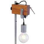 Tafellamp Wixom ijzer/massief grenenhout - 1 lichtbron
