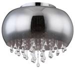 Plafondlamp Kalla I rookglas/chroom - 5 lichtbronnen