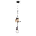 Suspension Ytrac II Fer / Pin massif - 1 ampoule