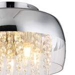 Plafondlamp Kalla II transparant glas/chroom - 5 lichtbronnen