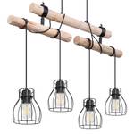 Suspension Mina I Fer / Eucalyptus massif - 4 ampoules