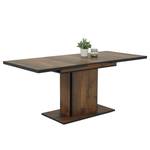 Table extensible Aton Imitation bois ancien - Largeur : 140 cm