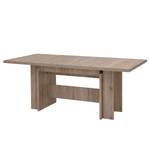 Eettafel Biran (met uitschuiffunctie) - zandkleurige eikenhouten look