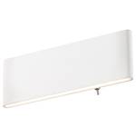 LED-wandlamp Siegfried acrylglas / aluminium - 1 lichtbron - Wit - Breedte: 23 cm