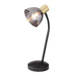Tafellamp Jay rookglas / messing - 1 lichtbron