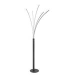 Lampadaire Bizzy Polyéthylène / Fer - 1 ampoule - Noir