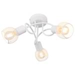 Plafondlamp Fiastra ijzer - 3 lichtbronnen - Wit