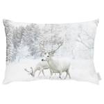 Coussin 3603 Polyester / Coton - Blanc / Beige