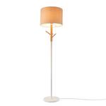 Staande lamp Grand Romance textielmix/aluminium - 1 lichtbron