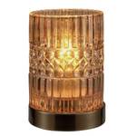 Tafellamp Crystal Elegance glas/messing - 1 lichtbron