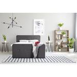 Lit boxspring Fallbrook Gris - 160 x 200cm