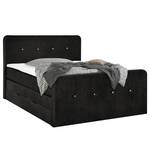 Lit boxspring Fallbrook Noir - 180 x 200cm