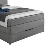 Letto boxspring Springerville Color grigio chiaro