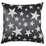 Housse de coussin Blackstars Tissu mélangé - Noir