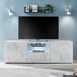 Meuble TV Roubia II Blanc brillant