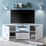 Tv-meubel Roubia II hoogglans wit