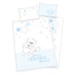 Parure de lit Petit ours II Coton - Bleu layette