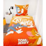 Kinderbettwäsche Tom & Jerry Baumwolle - Mehrfarbig