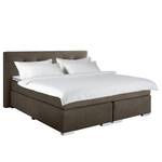 Boxspring Bentota Bruin - Deels massief hout - 200 x 110 x 215 cm